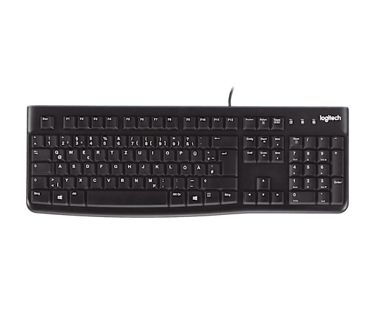 Bàn phím có dây Logitech K120 USB Full Size