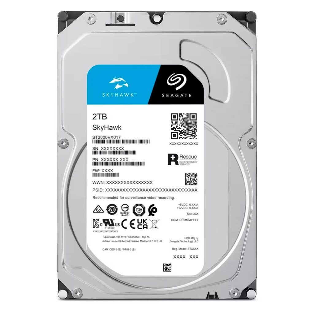 Ổ cứng Seagate SkyHawk 2TB ST2000VX017 chuyên dụng Camera