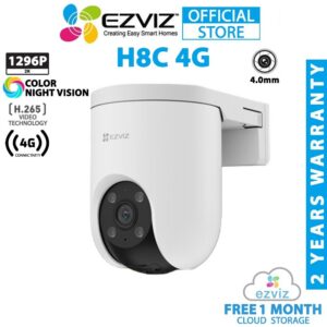 Camera EZVIZ H8c 4G 3MP Ngoài Trời Quay Quét