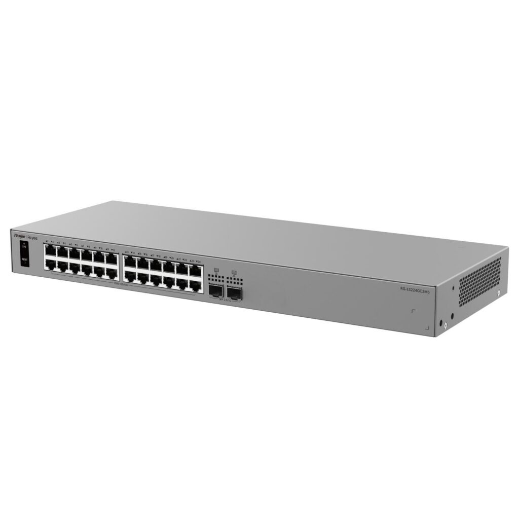 Switch Ruijie Reyee RG-ES224GC2MS 24 Port Gigabit + 2 SFP 2.5G